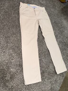 J. McLaughlin Men’s Size 38 Stone 5 Pocket Pants Herringbone Straight Leg